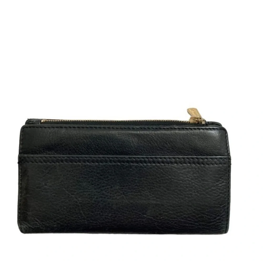 Michael kors black leather wallet